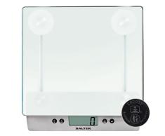Salter 1242 WHDR BÃ¡scula ElectrÃ³nica De Cocina Para Medir Alimentos Y LÃ­quidos, Con Las Funciones AÃ±adir Y Pesar, Plataforma Fabricado De Vidrio Templado, Imperiales/MÃ©tricas, Peso MÃ¡x. 10 kg