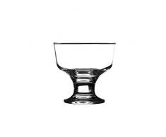 Ravenhead - Copas tulipa para postres de Helado con Frutas y nueces, 4 Unidades por Caja, Transparente, 28 cl