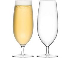LSA Bar BR37 - Copa de cerveza, 450 ml, 2 unidades, transparente