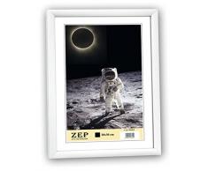 ZEP KW1 Collection Basic - marco de fotos resina blanco, blanco, 40 x 50 cm
