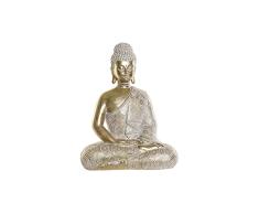 Figura Decorativa de la Marca DKD Home Decor Dorado Buda Blanco Resina (18.5 x 10.5 x 24 cm) (Referencia: S3019703)