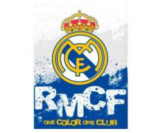 Real Madrid Manta coralina Premium 250gr (100-295), Multicolor, 130x160