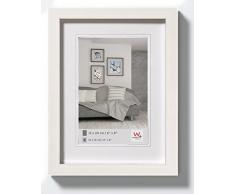 Walther Design Construction - Marco de fotos (18 x 24 cm), color blanco
