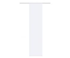 Home Fashion Cortina corredera de Voile (poliÃ©ster, 245 x 60 cm), Color Blanco
