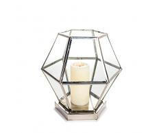 EUROCINSA Ref.28118 PORTAVELAS Hexagonal, Acero, 29Ãx31cm