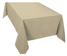 Alba MC0100080140220 - Mantel resinado de loneta antimanchas, color crudo