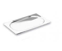 Lacor 67903Z GN 67903Z-Tapa para Cubetas 1/3 asa, Acero Inoxidable