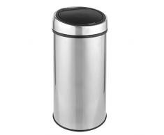 Russell Hobbs RH00141 Touch Tapa Redonda Cocina Hogar Papelera 30 litros Acero Inoxidable 64x29