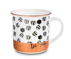 NICI 45041 Bee You - Taza de porcelana