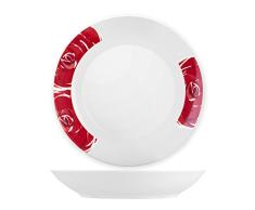 ROYAL NORFOLK Coupe Servicio Platos Vajilla 12Â Piezas, Porcelana, Blanco