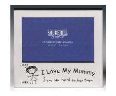 Shudehill Giftware I Love My Mummy Marco de Fotos Navidad, cumpleaños, día de la Madre Regalo Presente