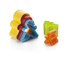 IBILI 794400 - Set 5 Cortapastas Ginger