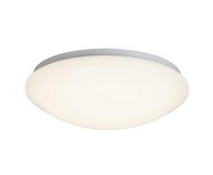 BRILLIANT lÃ¡mpara Fakir LED aplique y plafÃ³n 30cm blanco/blanco cÃ¡lido |Â 1x 12W LED integrado, (800lm, 3000K) |Â Escala A ++ a E |Â Ahorro de energÃ­a y durabilidad gracias al uso de LED