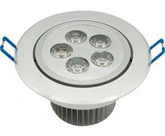 Garza 400737 - Downlight LED empotrable de alta potencia, 5 W