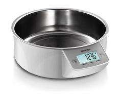 Sencor SKS 4030WH 40026627 balanza de cocina con acero inoxidable Flat White