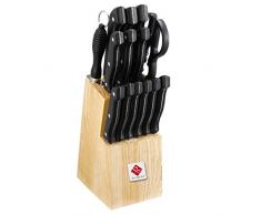 Renberg Set de 15 Cuchillos con Tacoma de Madera