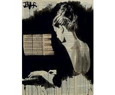 Art Group ImpresiÃ³n sobre Lienzo Her Sonata, Multicolor, 0.96 x 60 x 3 cm