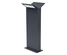 LEDVANCE ENDURA STYLE BAT 80cm - LÃ¡mpara de exterior moderna, con carcasa de aluminio, aplique LED, 9,5W, 3000K blanco cÃ¡lido, 580 lÃºmenes, RAL 7016 gris oscuro, forma de ala