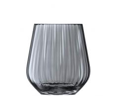 LSA Zinc ZI02 - JarrÃ³n o soporte para velas, 16 cm de alto, color cinc puro