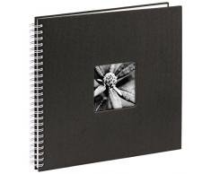 Hama Fine Art Cartón, Papel Negro álbum de Foto y Protector - Álbum de fotografía (Negro, Cartón, Papel, 50 Hojas, 10 x 15 cm, 1 Pieza(s), 360 mm)