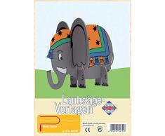 Pebaro 347S - Plantillas para Trabajar con Sierra de marqueterÃ­a - Motivo: Elefante