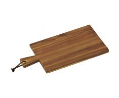 Kesper Tabla de Cortar Acacia marrón, marrón, 35 x 18 x 1.5 cm