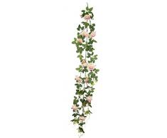 Flores Artificiales de Rosas, Flores de Seda, Flores Artificiales, para Bodas, Navidad, decoraciÃ³n romÃ¡ntica, Guirnalda de Flores, decoraciÃ³n de Bodas