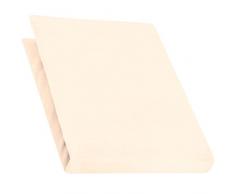 aqua-textil Pur Sábanas Ajustables Cama Boxspring Cama de Agua algodón Elastano 90x200-100x220 cm Natural