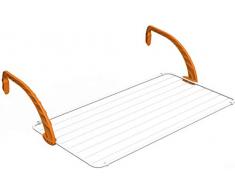 Gimi Polar 100 Tendedero de Balcón, Acero Inoxidable