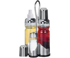 Fackelmann Set de vinagreras con pulverizador, 4 piezas 10x10x23cm