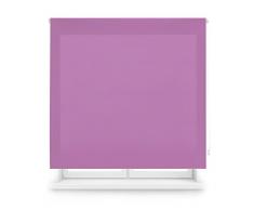 Blindecor Ara - Estor enrollable translúcido liso, Morado, 160 x 175 Cm (ancho x alto)
