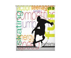 Blindecor Estor enrollable translÃºcido digital, Juvenil,W-J-16047,110X180 cm