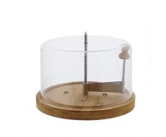 Kesper Rallador de Queso con Capucha, marrÃ³n, Durchmesser 21 cm