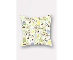 Lulu Home - Funda de Almohada, Multicolor, 45 x 45 cm