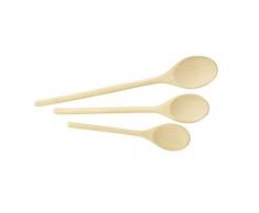 Tescoma 637414 JGO 3 CUCHARAS OVALES Woody, Madera