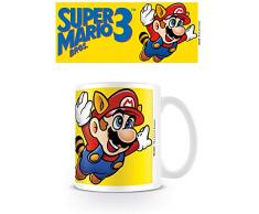 Nintendo MG24885-Multi-Color-11oz/315ml Super Mario Bros 3 Taza de cafÃ©, multicolor