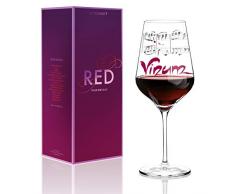 RITZENHOFF 58 cl Annett Wurm Wine Glass, Red