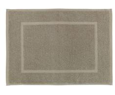 Wenko Allstar Alfombra de baño de terry Zen taupe 60 x 40 cm - Alfombra de ducha, Algodón, 40 x 60 cm, Taupe