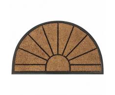 Siena Garden D37415 - Felpudo (Fibra de Coco y Caucho, 75 x 45 cm)
