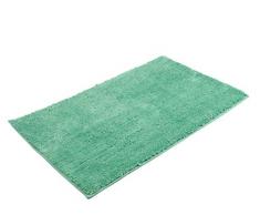 Gözze - Alfombra de baño de Microfibra, poliéster, Verde Menta, 60 x 100 cm