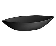 Lacor - 63568 - Fuente De Melamina Oval Classic 41,5x17x8 cm - Negro