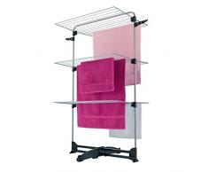 Metaltex Tendedero de 3 Alturas, Gris, 28 cm