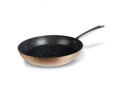 Wecook Professional SartÃ©n Aluminio Forjado 30 cm, inducciÃ³n, Antiadherente EcolÃ³gico Piedra sin PFOA, Mango Acero, Apta Todas Las cocinas, vitroceramica, Gas, lavavajillas, Negro/Cobre