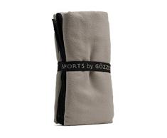 GÃ¶zze - Toalla deportiva absorbente, muy suave, Fibra sintÃ©tica, 70 x 140 cm - MarrÃ³n Topo