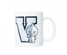Grupo Erik TAZ027 Taza de desayuno Van BT21, CerÃ¡mica