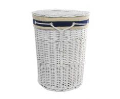 dvier SWWK-39WRd-c Cesta para Colada, WeiÃ, 46 x 46 x 62 cm