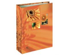 Hama Singo 106260-Álbum de Fotos, 100 páginas, Color Naranja, 10x15cm