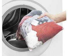 Smart-T-Haus 7012002 Bolsa Saco de Lavado de Malla para Proteger Ropa Delicada para Lavadora S, 70 x 50 cms, Blanca
