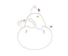 Mastrad F85012 - Delantal, color blanco