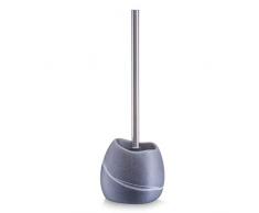 Zeller 18304 - Escobillero de polirresina (14,2 x 12,4 x 41 cm), Efecto Piedra